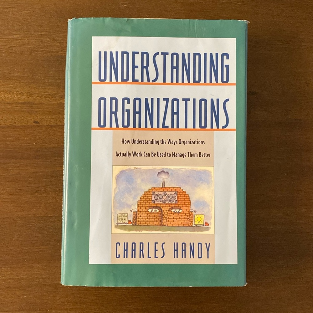 Understanding Organizations by Charles Handy (hardcover, 1993)